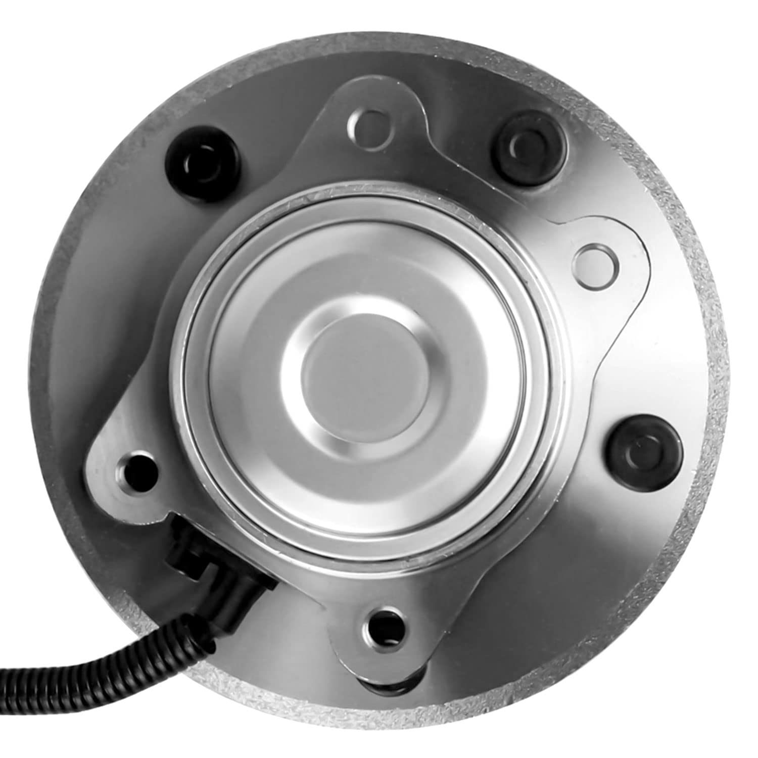 512360 Rear Wheel Bearing and Hub Assembly 5-Lug w/ABS - Compatible with Dodge Grand Caravan, Chrysler Town & Country, VW Routan - Perfect for Smooth Ride & ABS System Maintenance (2-Piece Set)