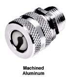 1/2 Inch Liquid Tight Connector - Red - Waterproof Electrical Fitting for Outdoor & Industrial Wiring