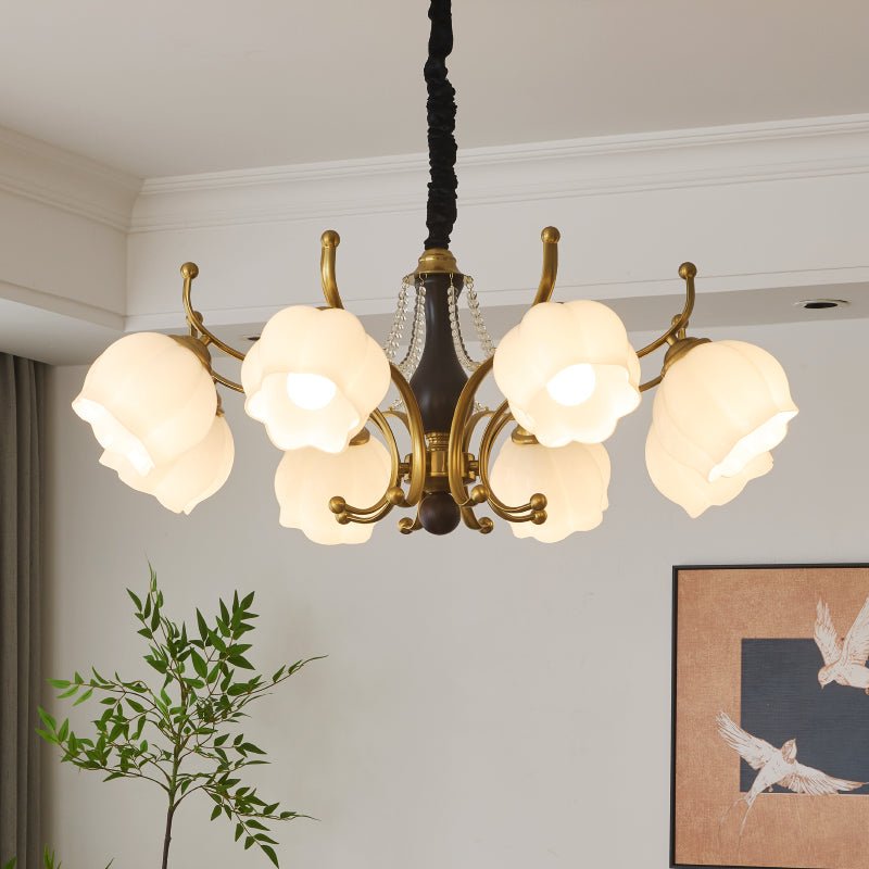 Antonia Crystal Chandelier - Elegant Modern Ceiling Light Fixture for Dining Room, Living Room, Bedroom | Perfect for Home Decor, Wedding, and Luxury Interior Design