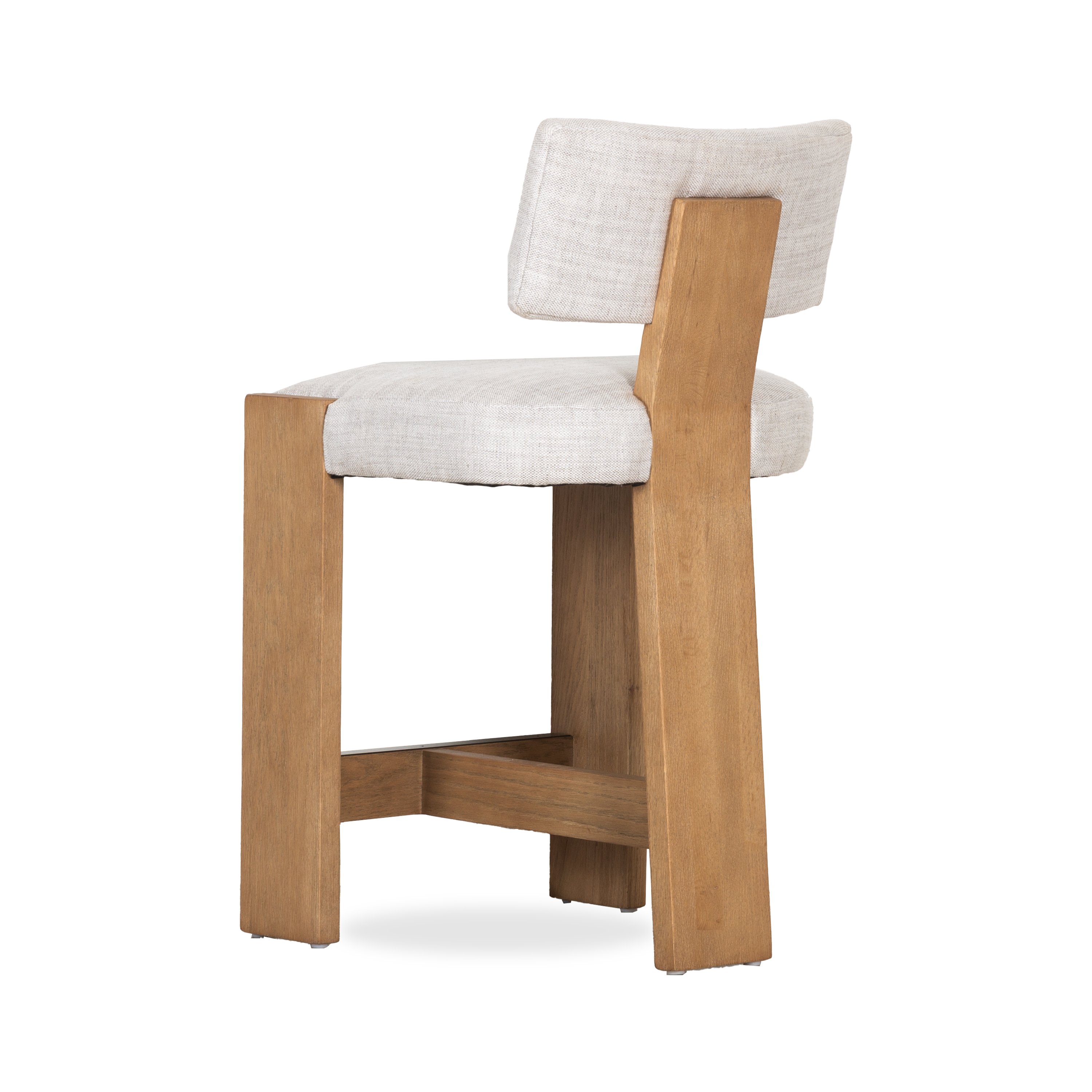 Atrio Counter Stool - Modern Bar Stools for Kitchen Island, Breakfast Nook & Home Bar - Adjustable Height Swivel Stool with Padded Seat - Perfect for Dining, Entertaining & Small Spaces