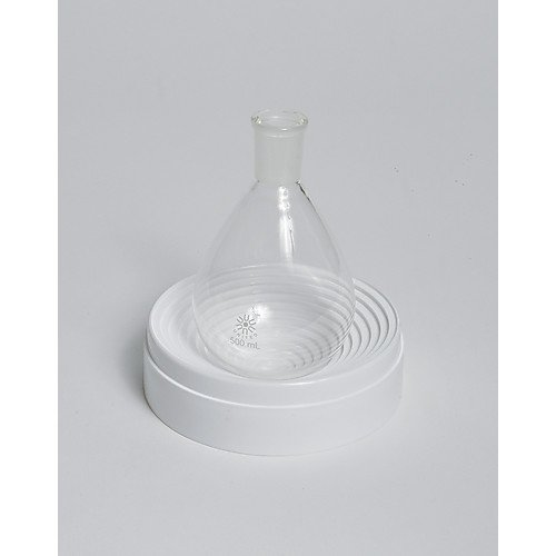 United Scientific Supplies FGR0500 500mL Borosilicate Glass Pear-Shaped Recovery Flask - Pack of 6 for Chemistry Labs & Scientific Experiments