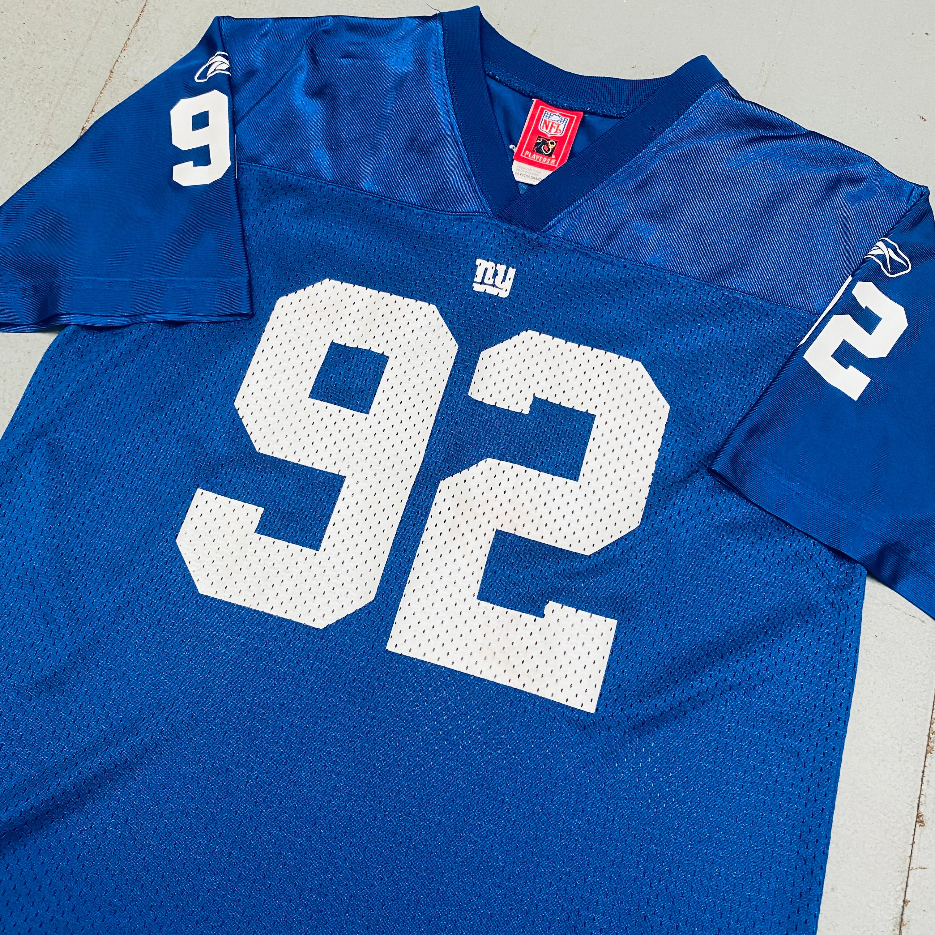 Michael Strahan New York Giants 2003-2004 Jersey (Size S) - Authentic NFL Football Fan Gear for Game Day & Sports Memorabilia Collection