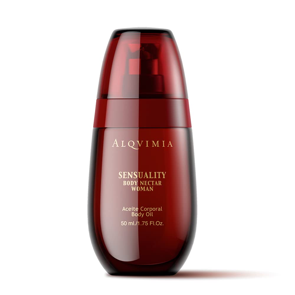 Alqvimia Sensuality Body Nectar for Women - 50ml Hydrating Body Oil with Natural Ingredients | Luxurious Moisturizer for Dry Skin, Massage & Romantic Evenings | AC70608