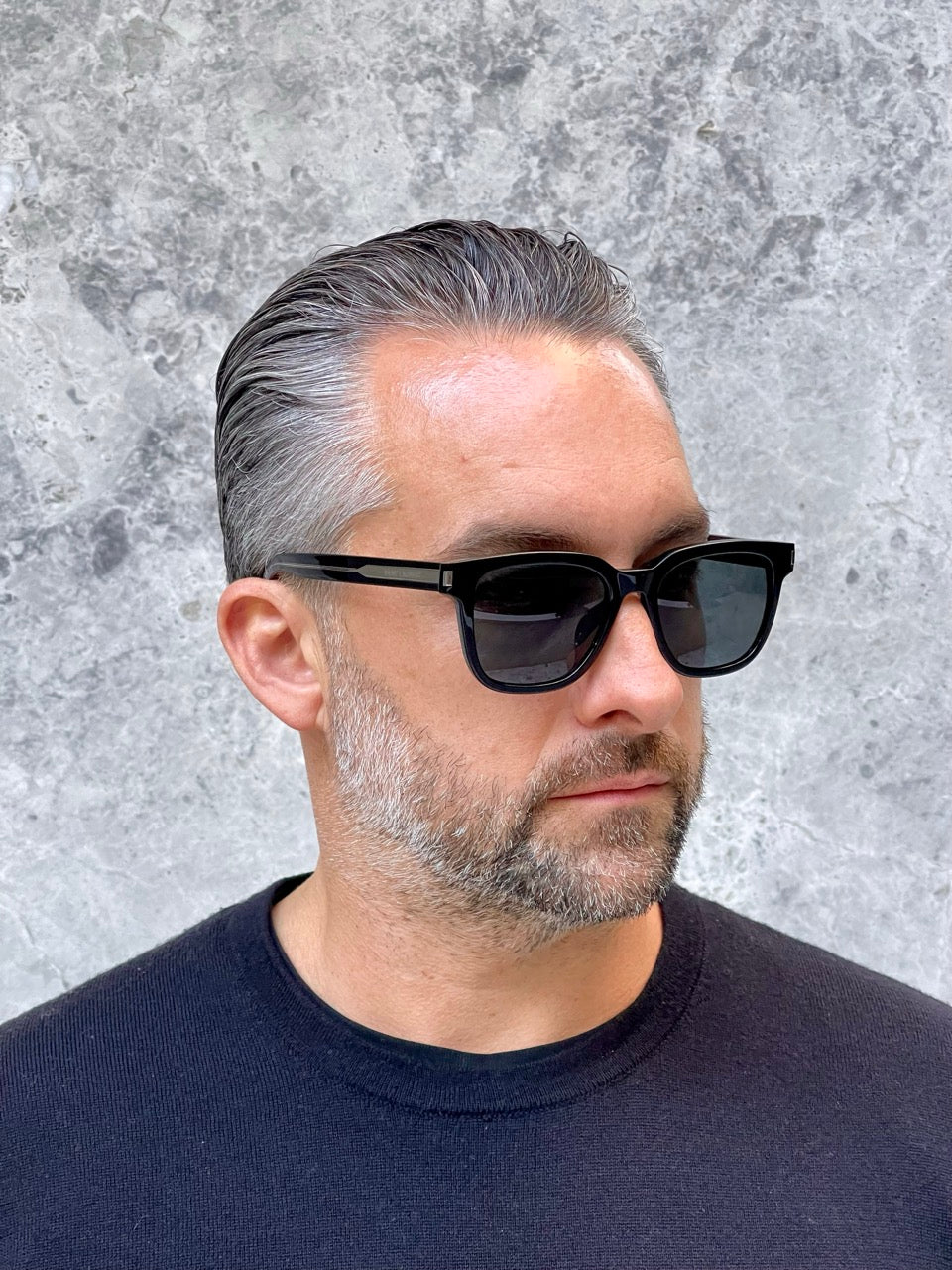 Saint Laurent SL 711 001 Black Sunglasses - Luxury Polarized UV Protection Aviator Sunglasses for Men & Women - Perfect for Driving, Travel & Outdoor Activities