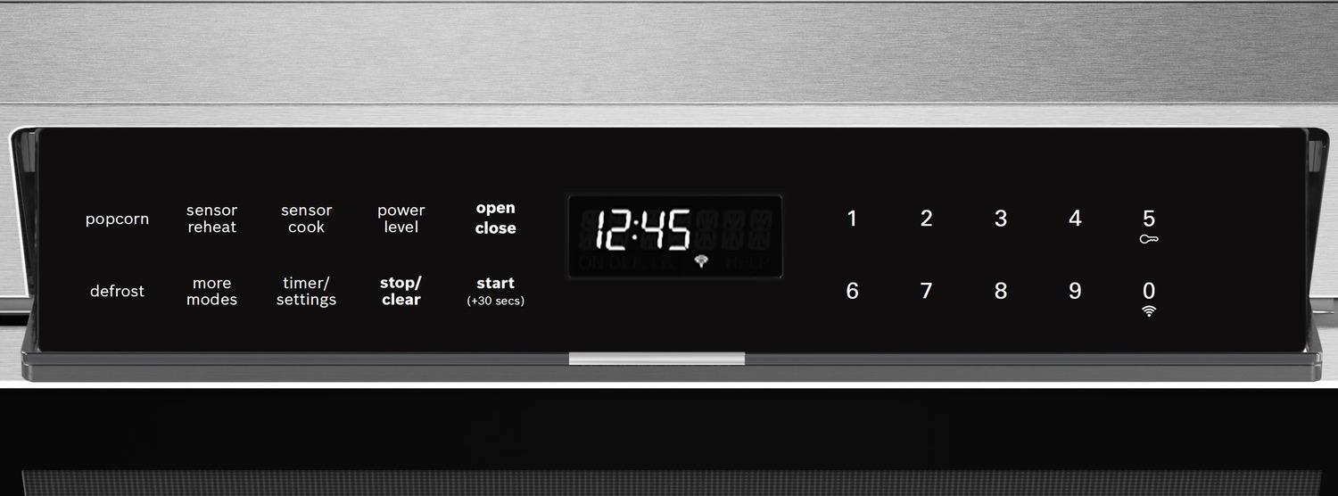 Bosch HMD8454UC 800 Series 24-Inch Stainless Steel Built-In Drawer Microwave Oven - Perfect for Modern Kitchens, Small Spaces & Seamless Cabinet Integration
