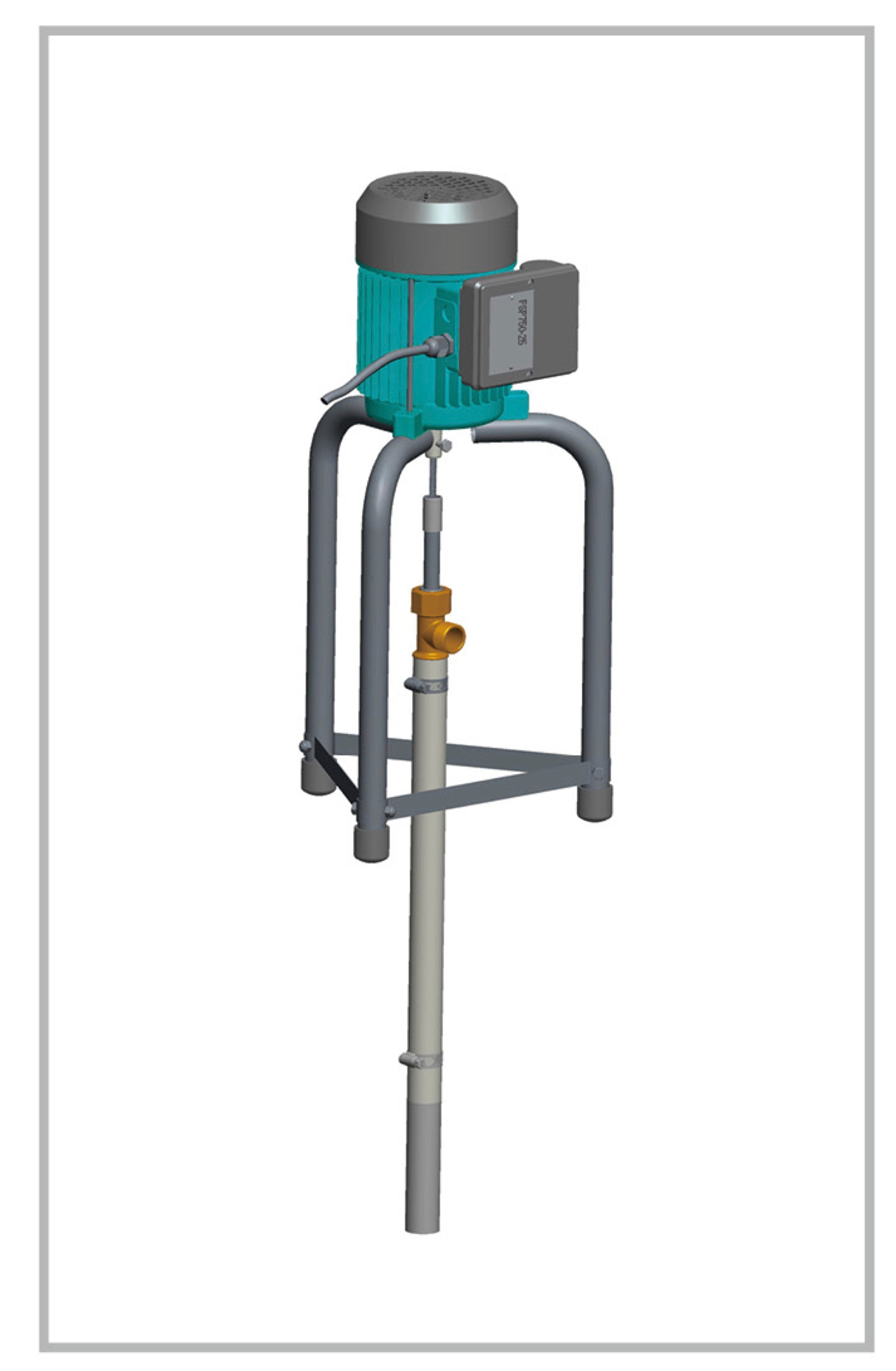 Flexible Shaft Pump for Narrow, Collapsed & Obstructed Bores - High Performance Water Transfer Solution for Wells, Basements & Flooded Areas