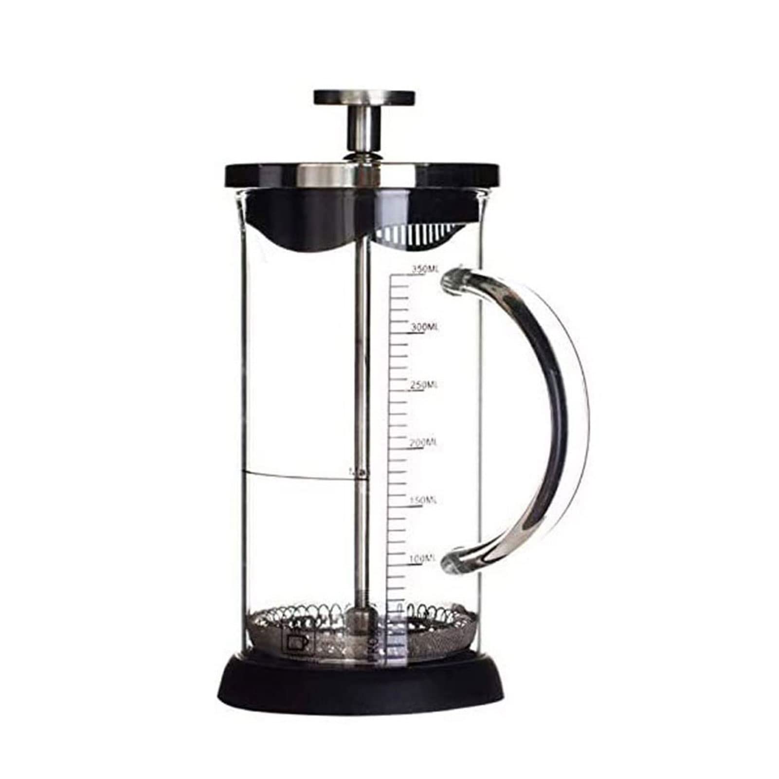 Premium Odekai French Press Coffee Maker - 12 oz (350ml) Small Stainless Steel Coffee Press for Camping, Home & Office - Ideal for Hot & Iced Coffee Brewing - Perfect for Travel, Gifts & Daily Use