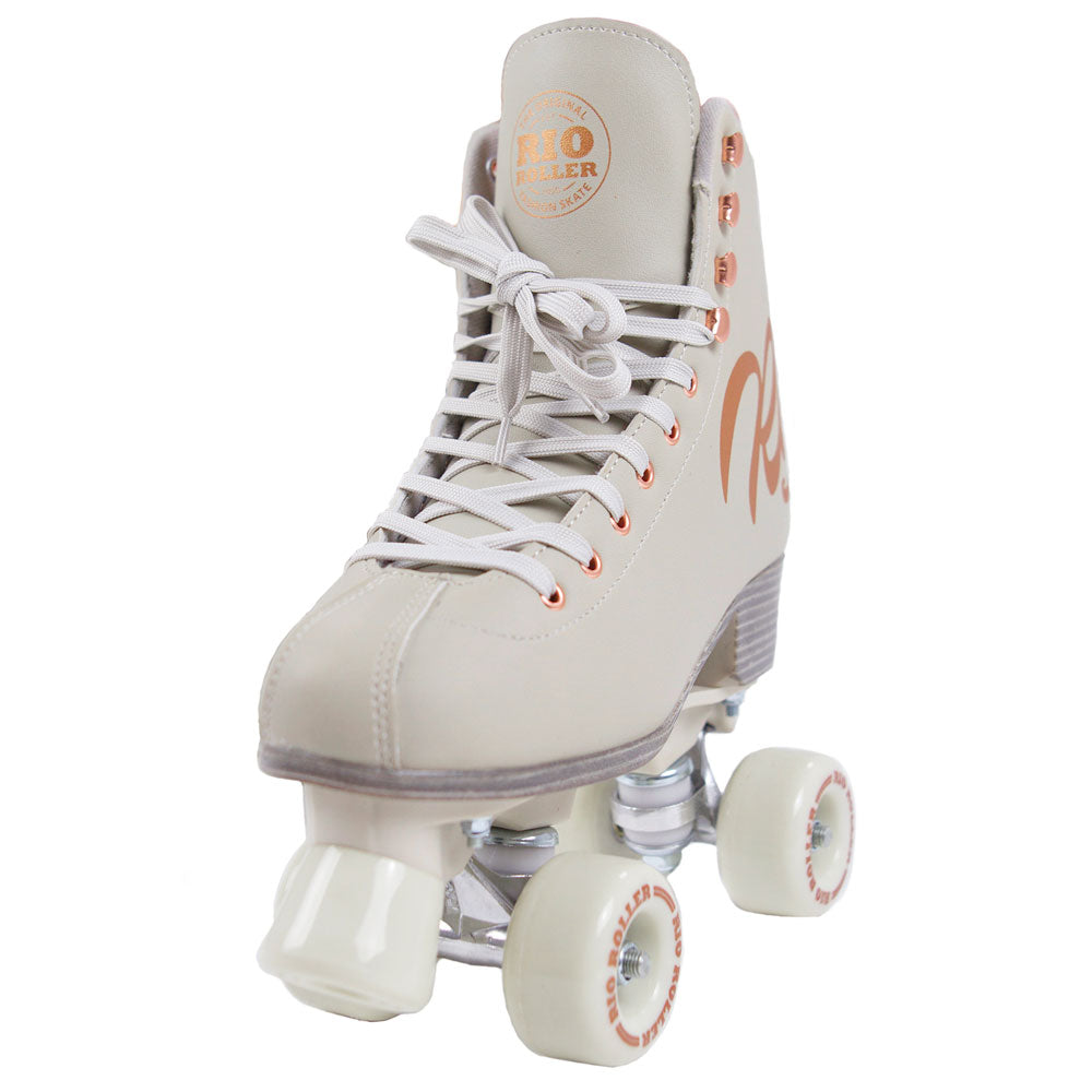 Rio Rose Roller Skates for Women - Outdoor & Indoor Quad Roller Skates with Comfortable Boot & Smooth Wheels - Perfect for Rink, Park, Street Skating & Fitness