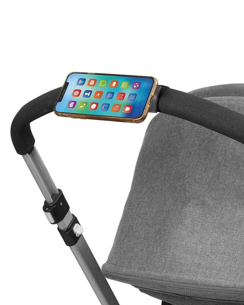 Skip Hop Universal Phone Holder - Adjustable Car Seat & Stroller Mount for iPhone & Android - Perfect for Travel, Shopping & Parenting On-the-Go