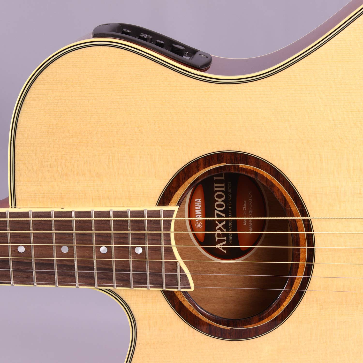 Yamaha APX700 Left-Handed Acoustic Electric Guitar - Natural Finish | Perfect for Live Performances & Studio Recording