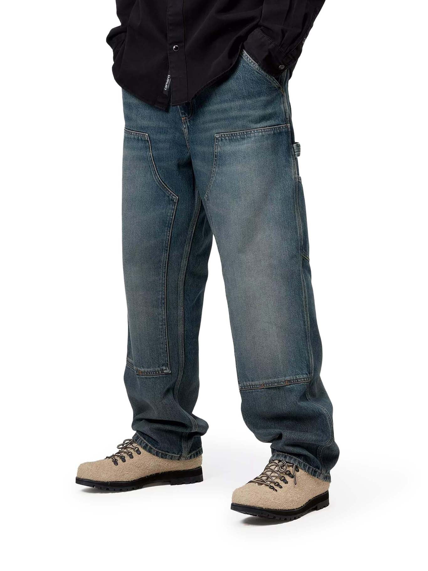 Double Knee Work Pants - Durable Reinforced Knees for Construction, Carpentry & Outdoor Work | Heavy-Duty Men's Workwear