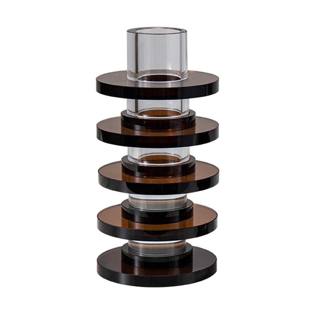 Li Wei Art Glass Flower Vase - 10.2