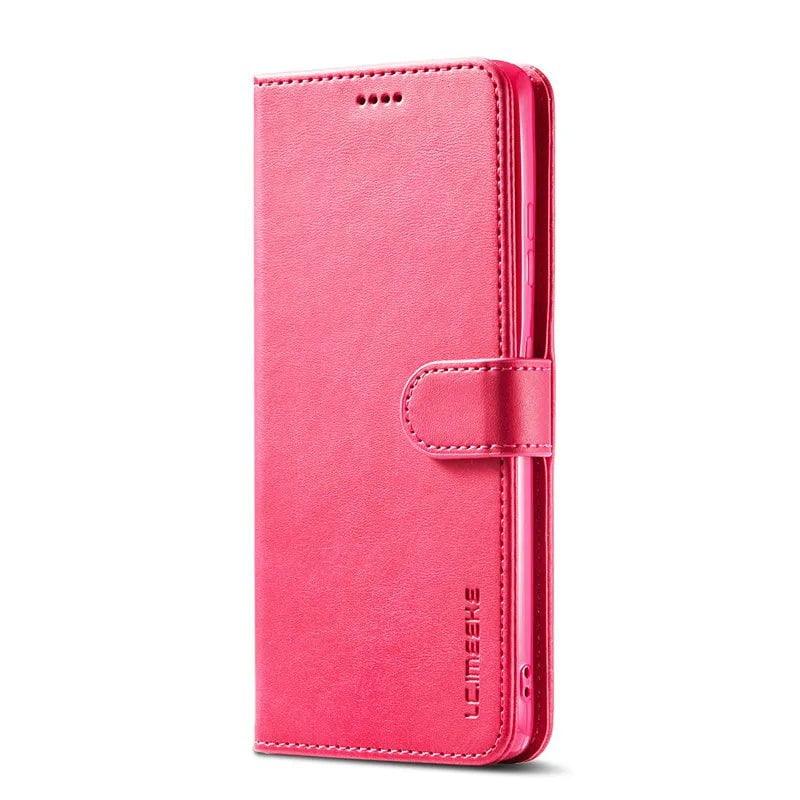 Samsung Galaxy S24 Plus Vegan Leather Wallet Case - Slim Protective Cover with Card Slots for Credit Cards & ID - Perfect for Daily Use, Travel, and Business