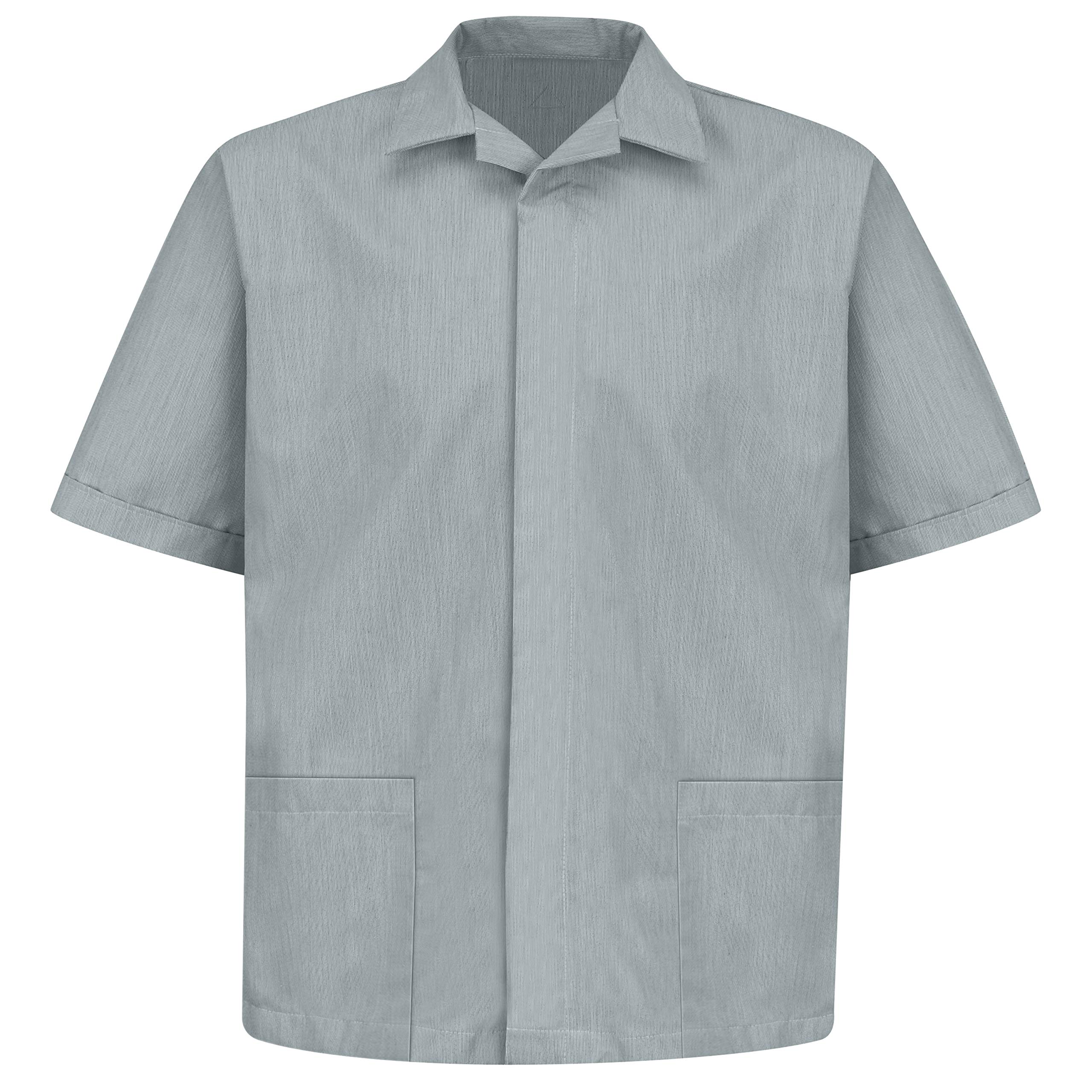 Red Kap Men's Pincord Shirt Jacket - Durable Workwear for Construction, Farming & Outdoor Activities | Comfortable Button-Up Shirt Jacket for Professionals