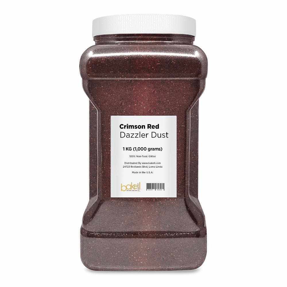 Crimson Red Craft & Decorating Glitter | Dazzler Dust® | Premium Fine Glitter for DIY Projects, Scrapbooking & Home Decor