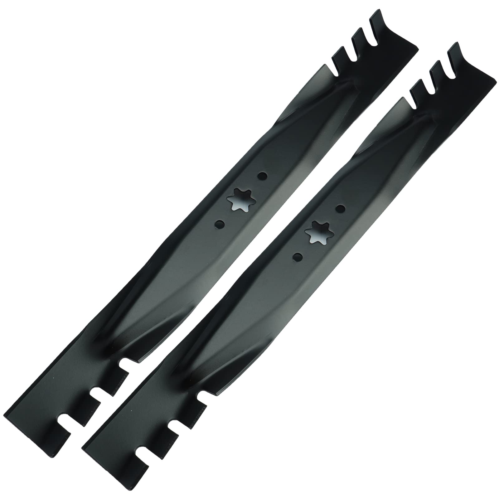 MTD 42-Inch Deck Mulching Blades - Compatible with Cub Cadet RZT 54, Toro 112-0315 (2 Pack) - Replacement Blades 942-0616A & 742-0616A - Perfect for Lawn Maintenance & Grass Recycling