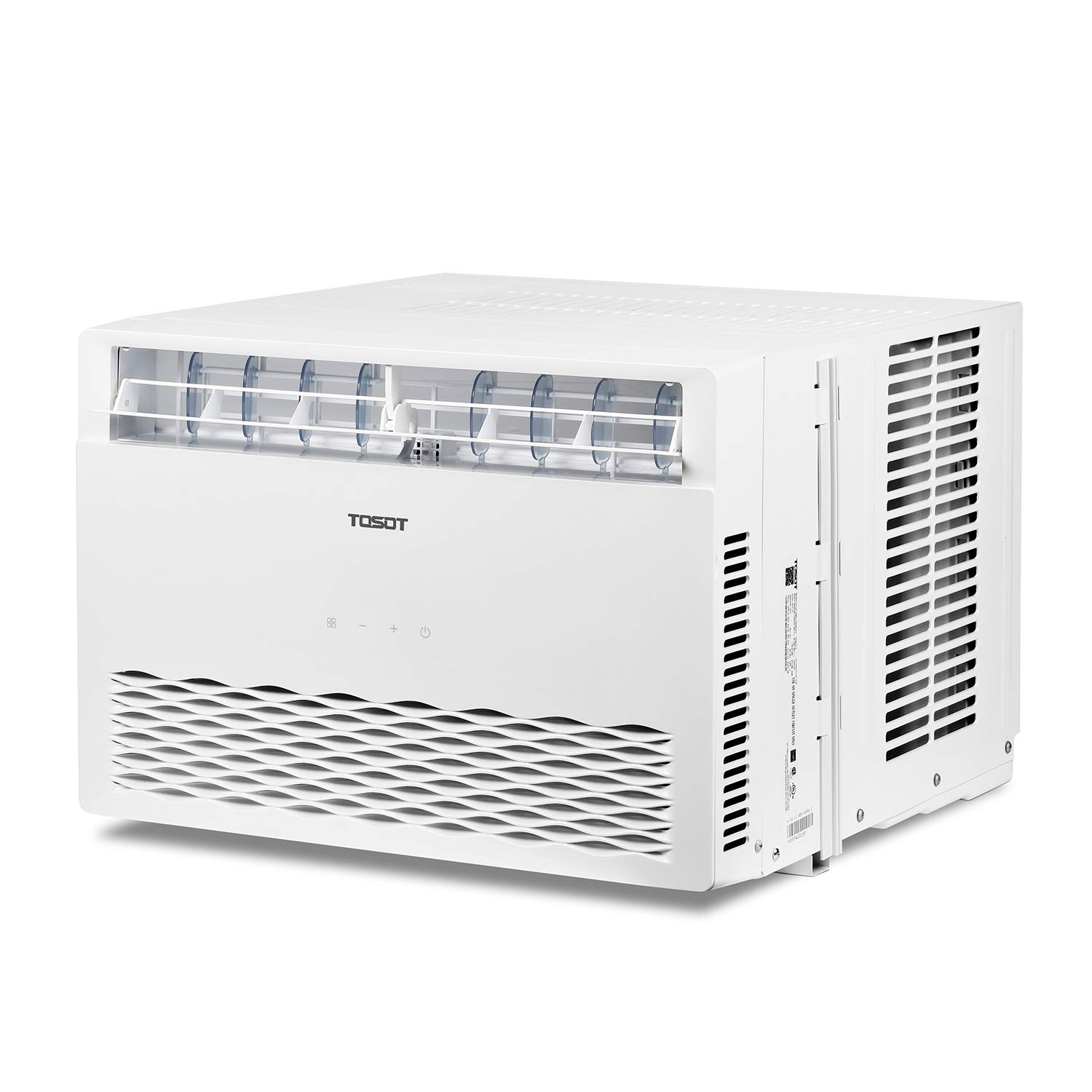 TOSOT 10,000 BTU Energy Efficient Window Air Conditioner with Modern Design, Smart Temperature-Sensing Remote - Perfect for Bedrooms, Living Rooms & Small Spaces