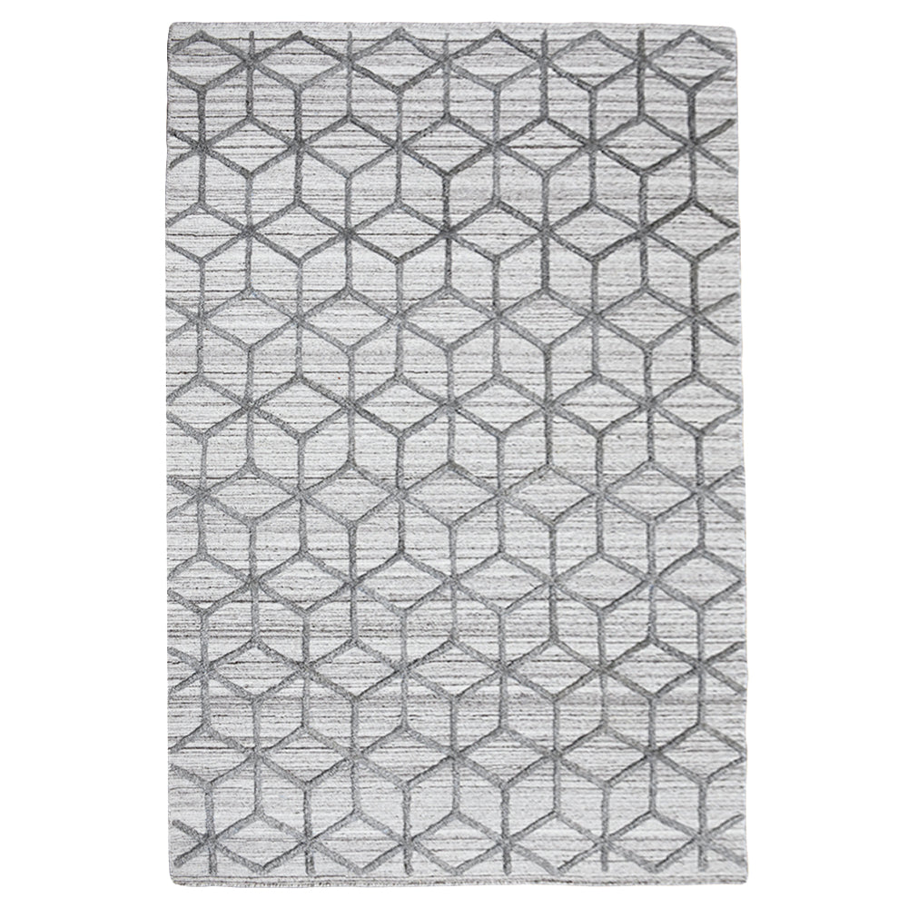 Hand Woven Arrowhead Design Area Rug - Boho Chic Home Decor for Living Room, Bedroom & Office