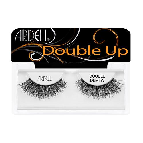 Ardell Double Up Double Demi Wispies False Eyelashes - Natural Looking Wispy Lashes for Dramatic Eye Makeup | Perfect for Parties, Weddings & Special Occasions