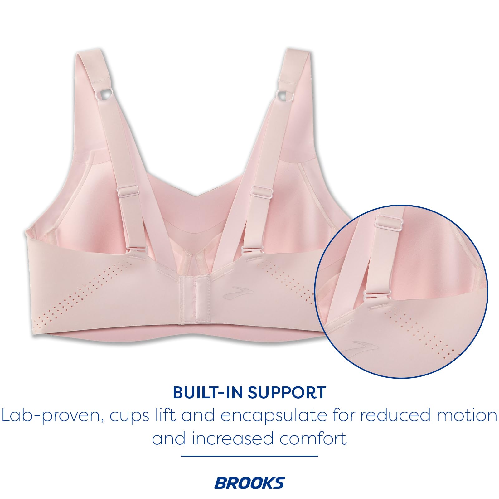 Brooks Women's High Impact Underwire Sports Bra - Maximum Support for Running, Workouts & Intense Sports | Perfect for Gym, CrossFit & Marathon Training