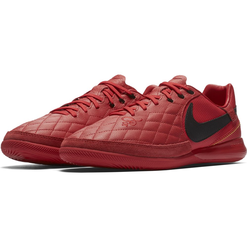 Nike Lunar LegendX 7 Pro 10R IC Indoor Soccer Shoes for Men - University Red | Lightweight & Durable for Indoor Football, Futsal & Training