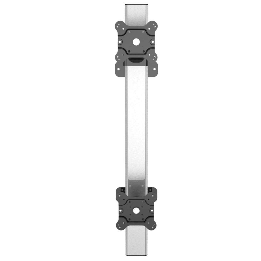 Dual Monitor Wall Mount Bracket - Adjustable Slideable Stand for 13-32 Inch Screens | Perfect for Home Office, Gaming & Workspace Setup