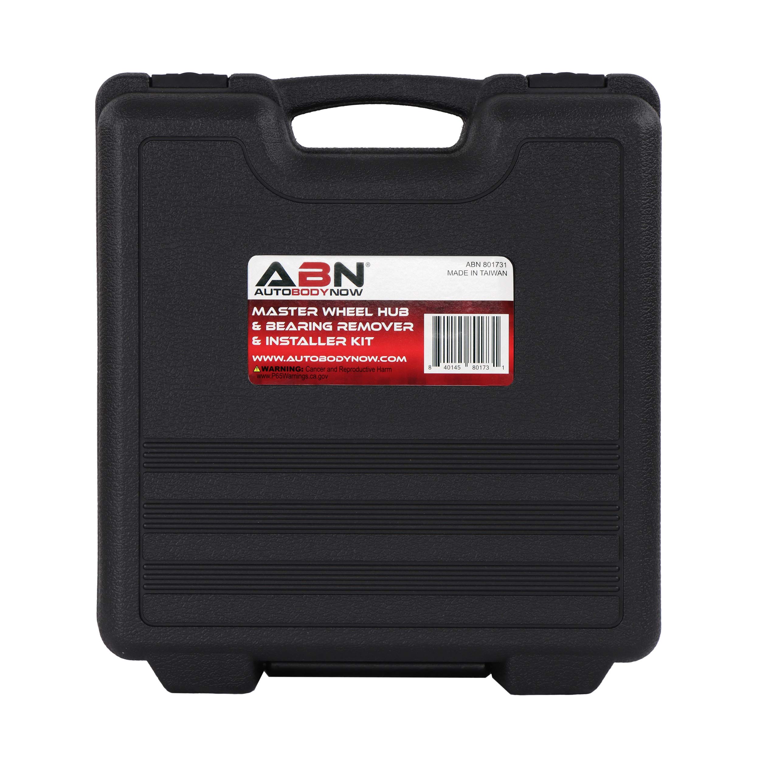 ABN Wheel Bearing Puller Kit - Professional Hub Removal Tool for Independent Suspension, Roll Ball Bearings (FWD/RWD/AWD) | Perfect for DIY Auto Repairs & Professional Mechanics