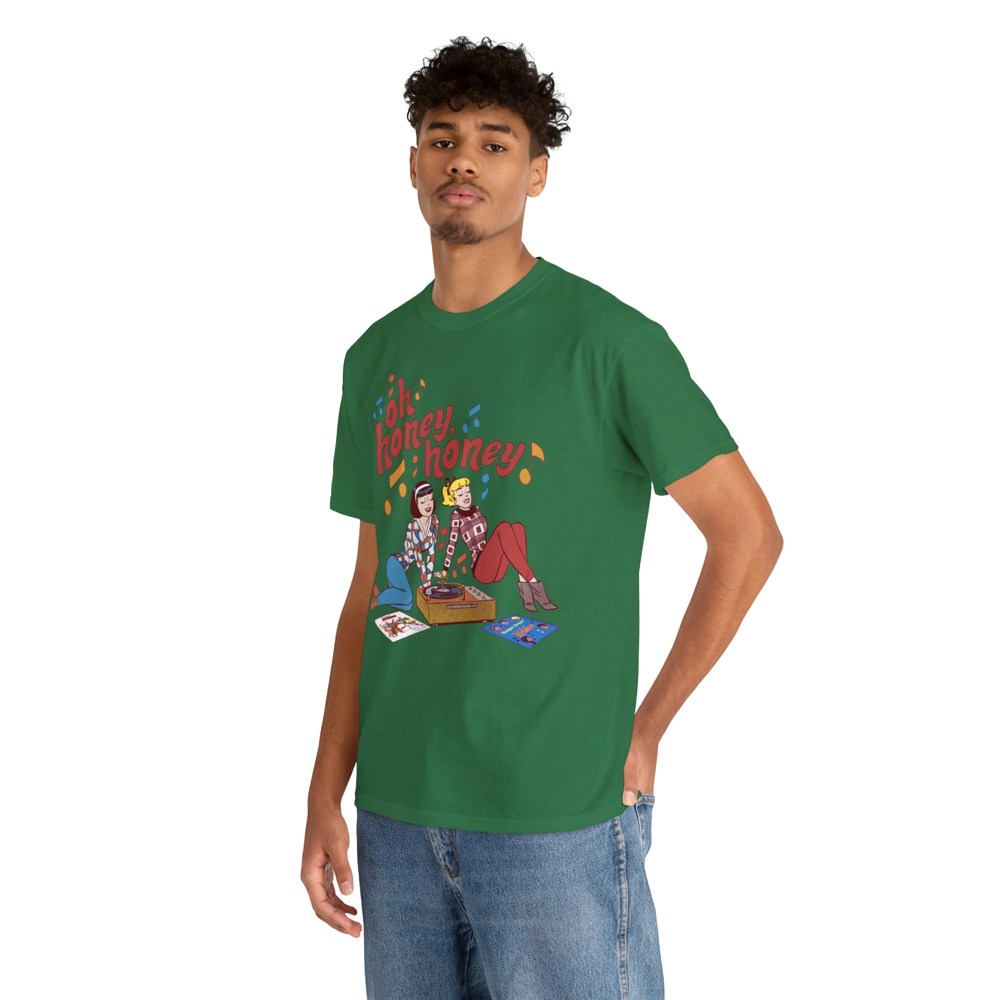 Betty and Veronica Graphic Tee - Unisex Heavy Cotton T-Shirt for Men & Women | Casual Wear, Comic Book Fan Gift, Vintage Cartoon Apparel