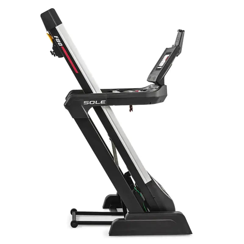 SOLE F80 Treadmill 2024 - Premium Folding Treadmill for Home Gym with Powerful Motor & Cushioned Deck - Perfect for Running, Walking & Cardio Workouts at Home