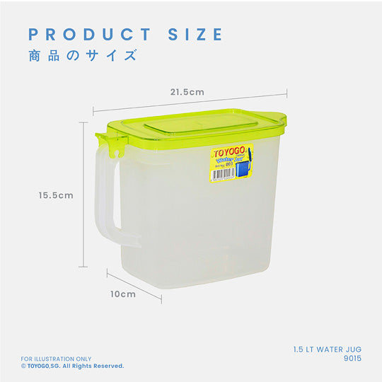 1 Gallon BPA-Free Water Jug with Handle - Portable Large Water Bottle for Home, Office, Gym & Outdoor Activities