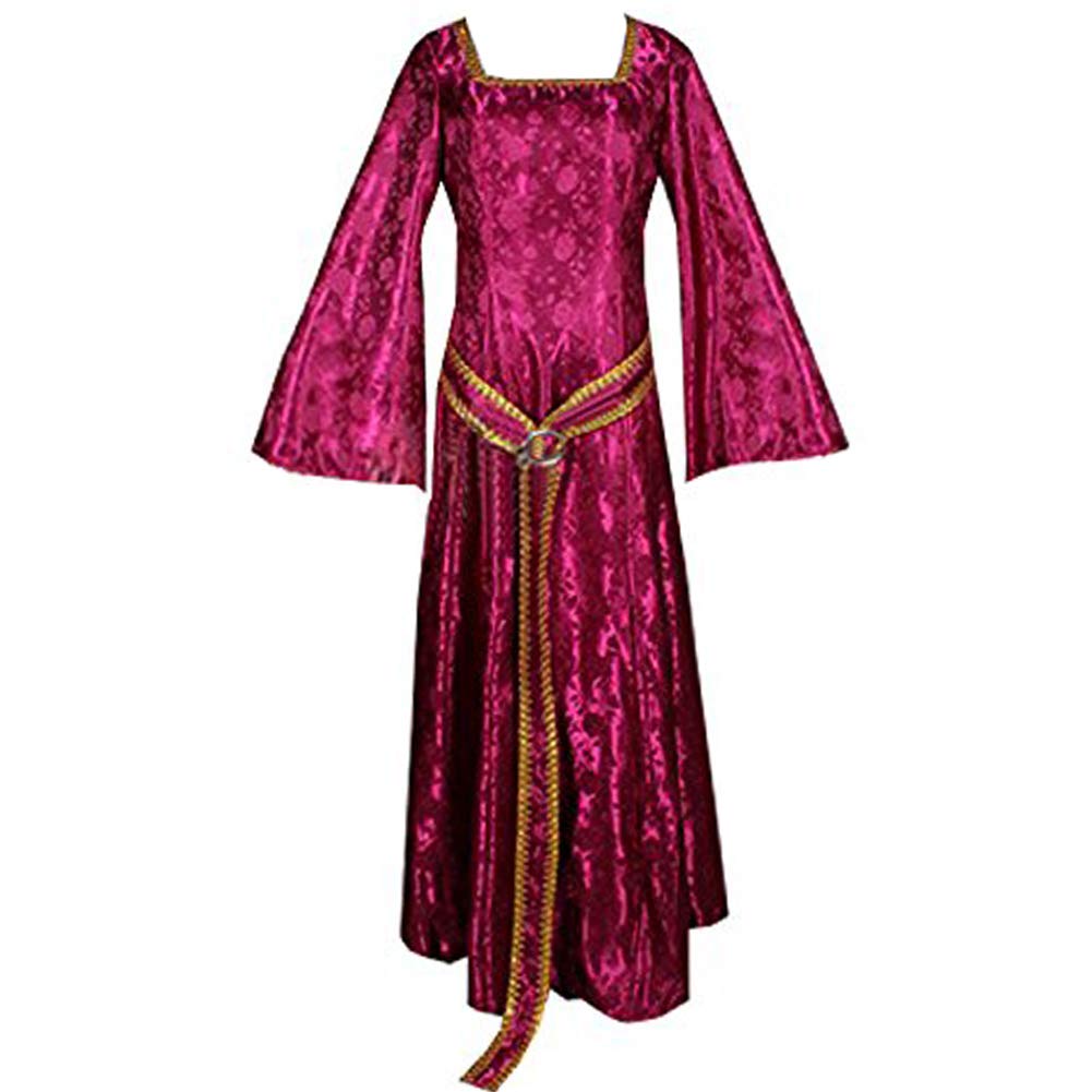 Anime Gothel Cosplay Costume for Women - Medieval Dress with Cloak - Halloween Costume Outfit - Perfect for Cosplay Events, Halloween Parties & Renaissance Fairs