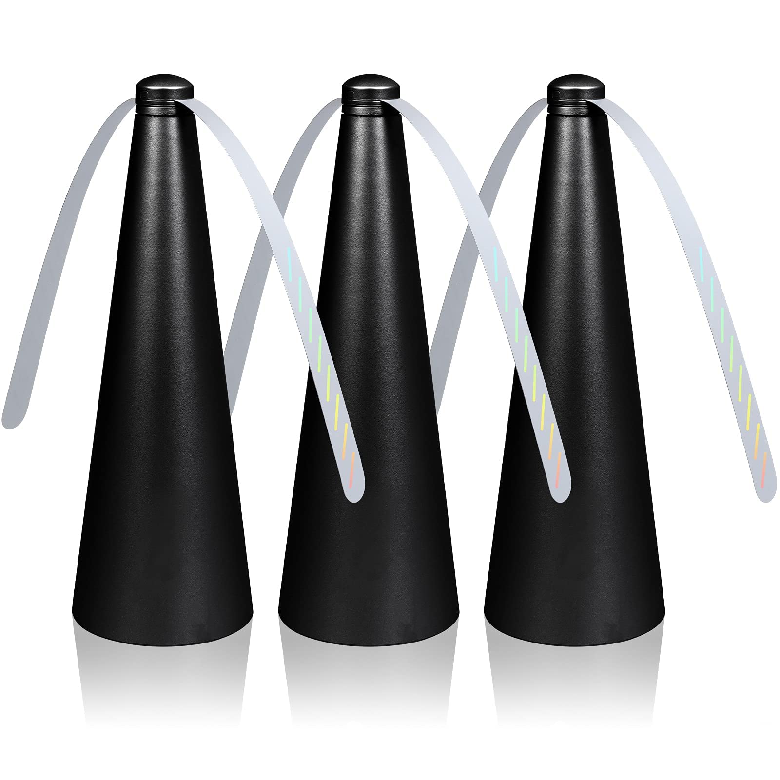 3 Pack Outdoor Table Fans - Fly Repellent Fan for Patio, Deck, and Picnic - Keep Flies & Bugs Away While Dining or Relaxing Outdoors