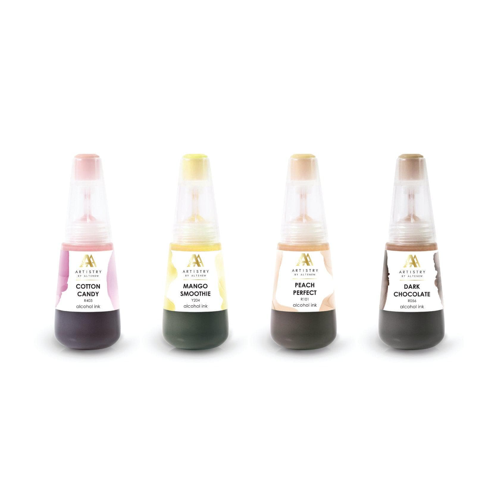 Premium Alcohol Ink Set - 4 Vibrant Colors for DIY Art, Crafts & Home Decor | Perfect for Painting, Resin Projects & Creative Designs