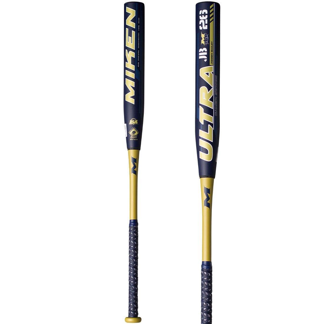 2024 Miken 12 Ultra Gamer Johnny Bailey Maxload Senior Slowpitch Softball Bat (MSS4JBL) - Perfect for Competitive Slowpitch Games & Home Run Hitters