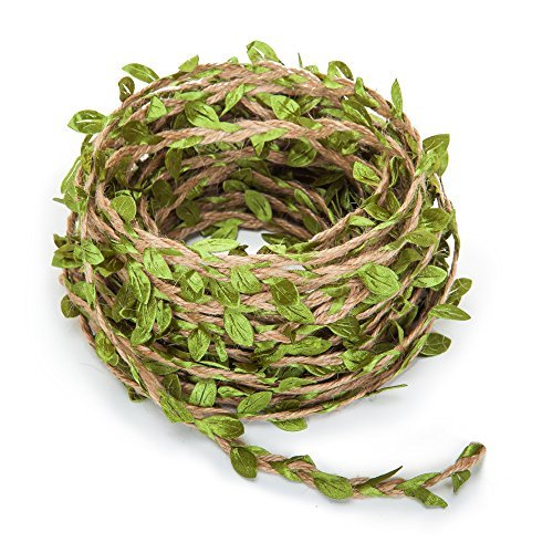 66 Feet Artificial Vine Garland - Fake Foliage Leaf Plant for Wedding, Home, Party & Garden Decor - Rustic Jungle Vines for Wall, Table, Arch, Backdrop & Outdoor Decoration