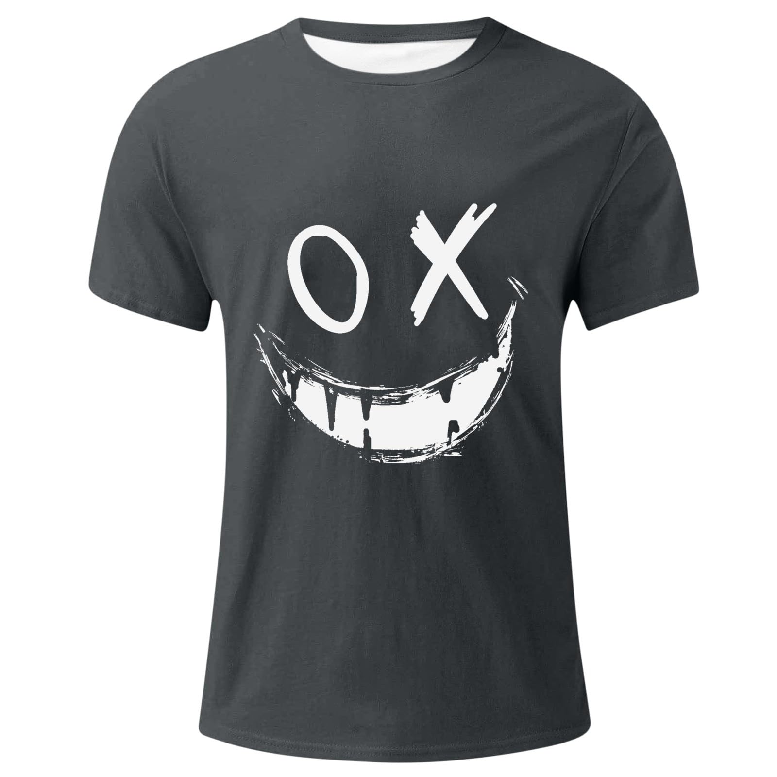 Men's Graphic T-Shirts | Short Sleeve Drop Shoulder Tee | Summer Fashion Printed T-Shirt | Hip Hop Streetwear Top | Casual Wear, Music Festivals & Urban Style