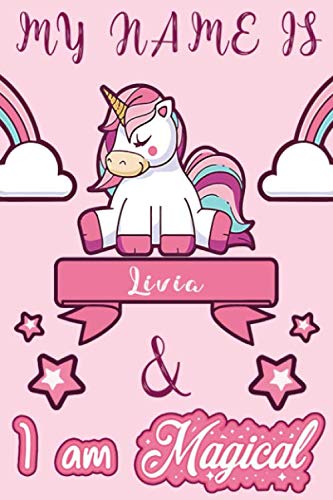 Magical Unicorn Notebook & Journal - Personalized Gift for Girls & Women | Birthday, Diary, Note Taking, Sketching | Perfect Present for Unicorn Lovers