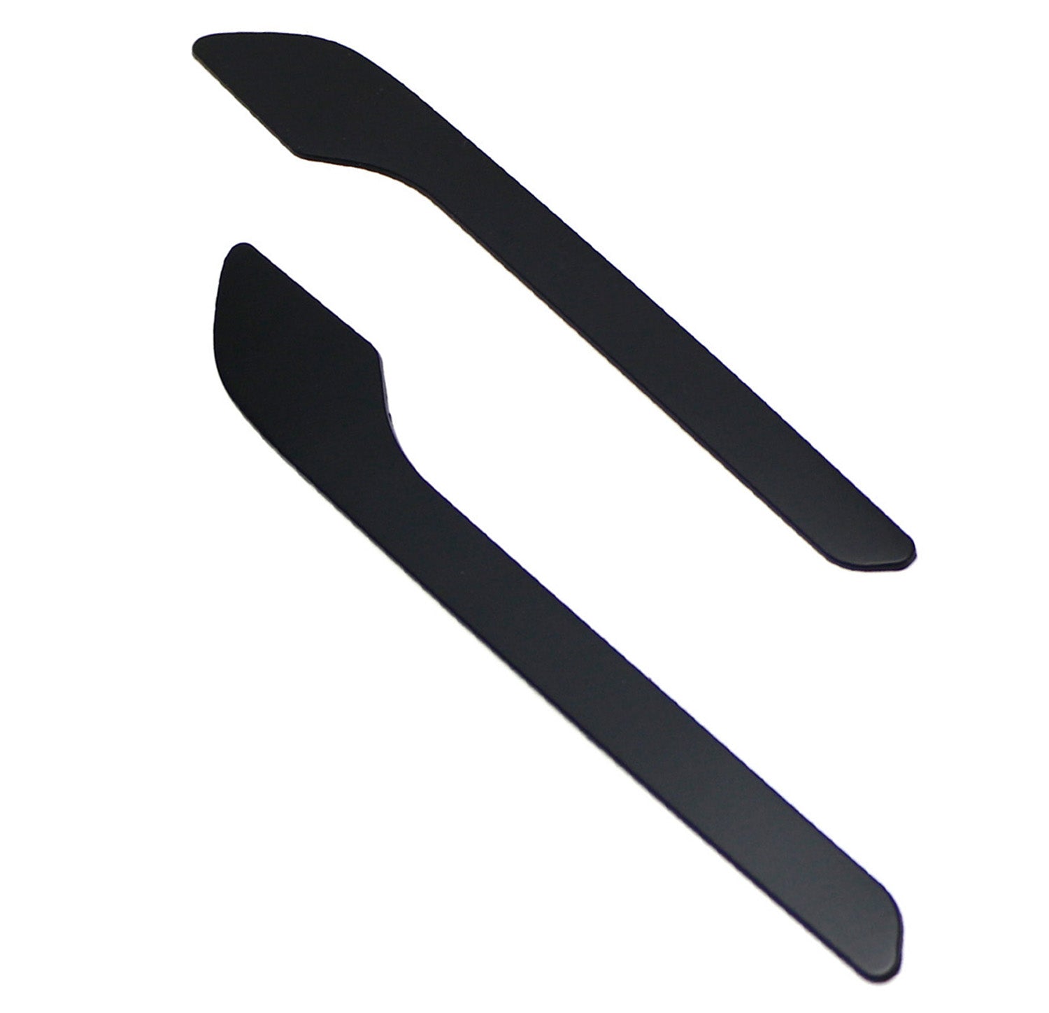 4-Piece Matte Black Side Door Push Handle Cover Trims for 2017+ Tesla Model 3 & Y - Premium Interior Upgrade for Enhanced Style & Protection (Perfect for Car Enthusiasts & Daily Commuters)