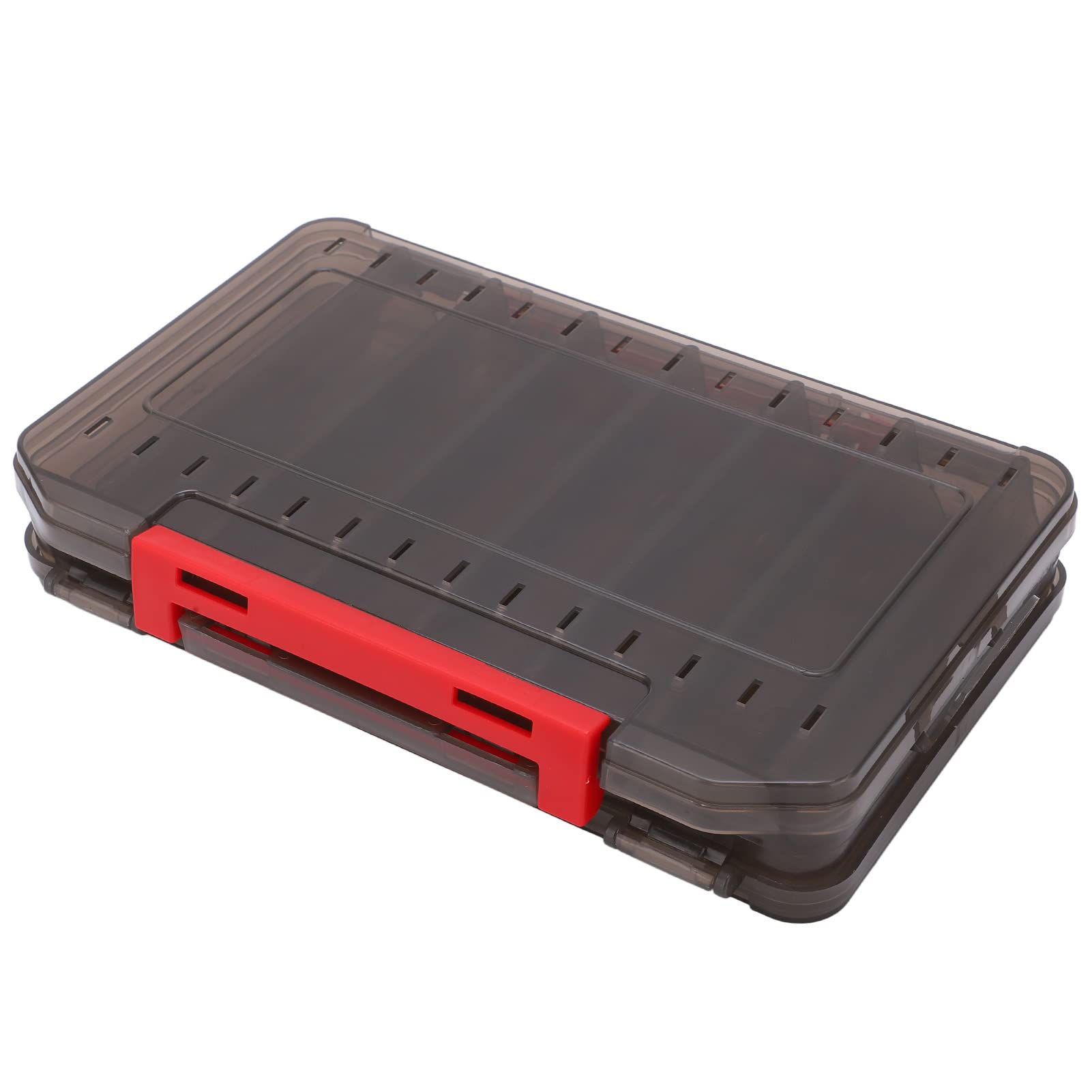 CHICIRIS Double-Sided Fishing Bait Box - Waterproof Tackle Storage for Lures, Hooks & Fishing Accessories - Perfect for Boat, Kayak & Shore Fishing Trips