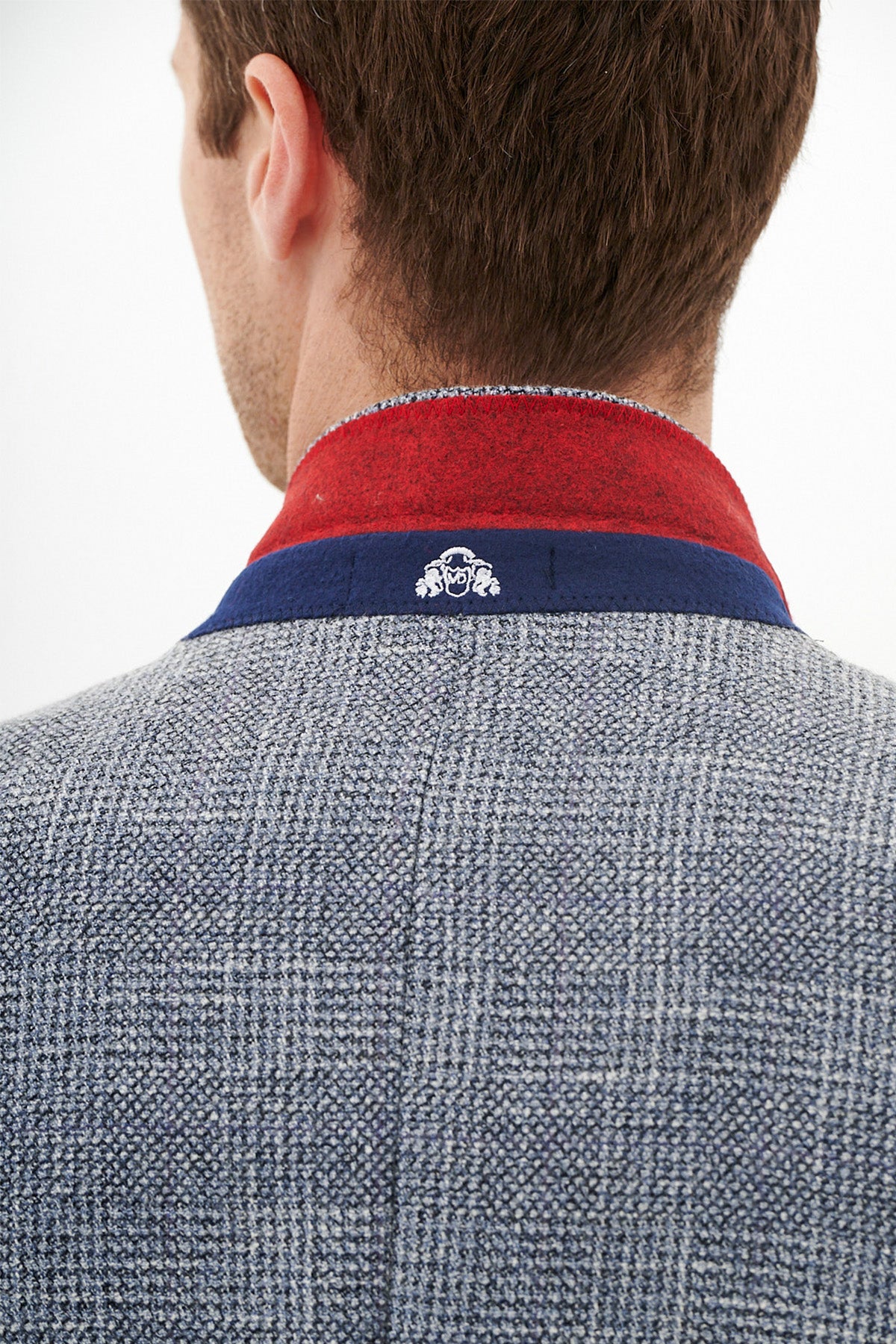 Tim Iroegbunam Everton FC Tweed Suit in Kris Sky Blue - Official Football Club Collection - Perfect for Matchdays & Fan Events