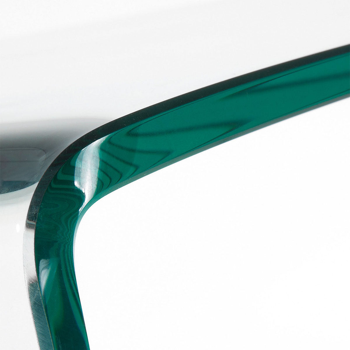 Exquisite Burano Glass Console Table - Handcrafted Venetian Glass Top with Sturdy Metal Base - Perfect for Entryway, Living Room, or Hallway Decor