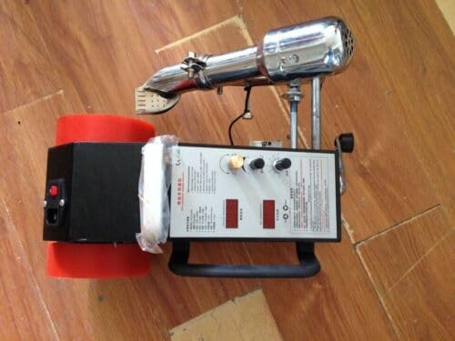 110V/220V Automatic PVC Banner Hot Air Welder Machine - Professional Welding Tool for Vinyl Banners, Tarps, and Outdoor Signs (Perfect for Advertising, Construction, and Event Displays)
