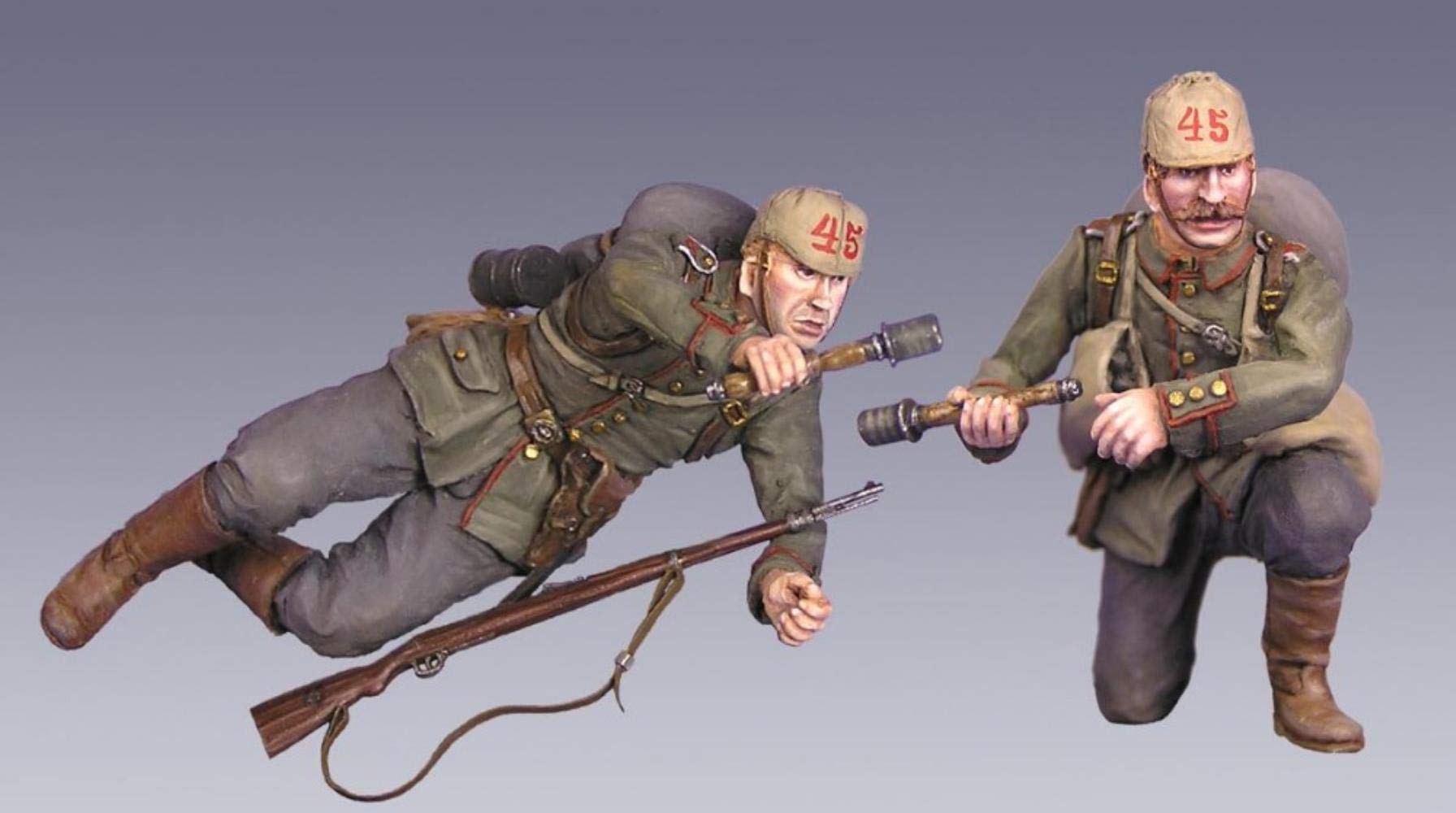 1/35 Scale Unpainted Historical Soldier Figure Resin Model Kit - DIY Assembly Miniature for Military Collectors & Wargaming Scenes