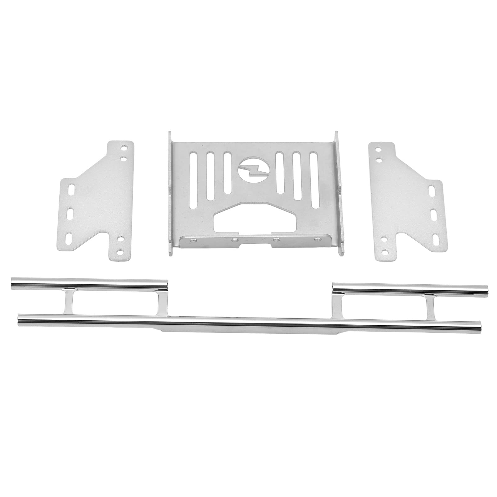 Sturdy 7075 Aluminum Alloy RC Rear Bumper Set for Off-Road Vehicle Models - Durable Protection & Stylish Decoration | Perfect for Crawling, Rock Racing & Trail Adventures