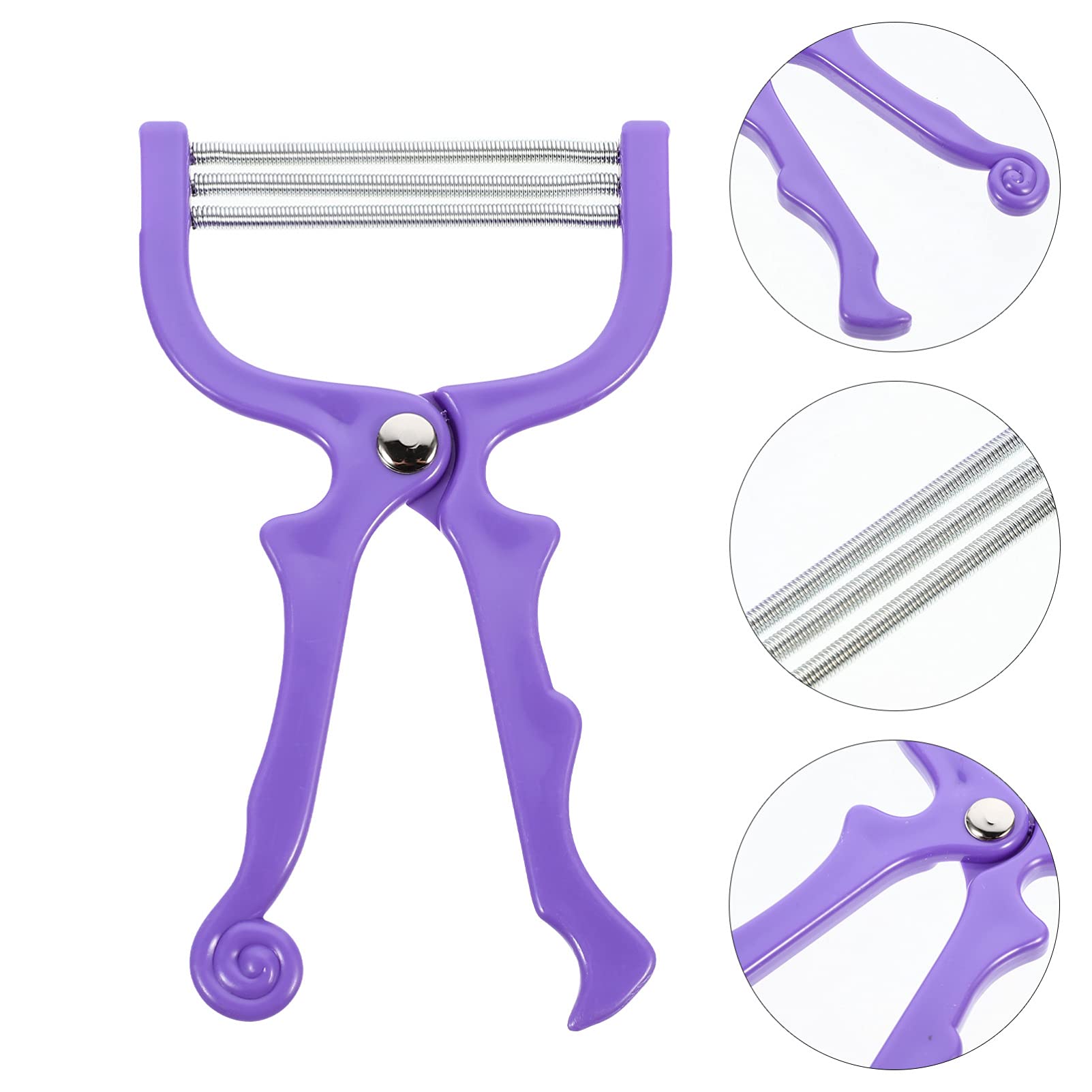 Best Facial Hair Remover Tool - Spring Epilator for Eyebrows & Face | Manual Hair Threader for Women & Men | Painless Hair Removal at Home | Perfect for Eyebrow Shaping & Facial Grooming