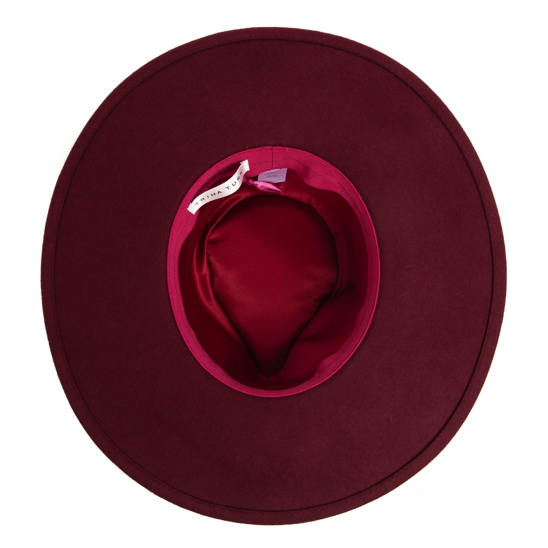 Trina Turk Josie Fedora Hat for Women - Stylish Wide Brim Sun Hat for Outdoor, Beach & Summer Fashion