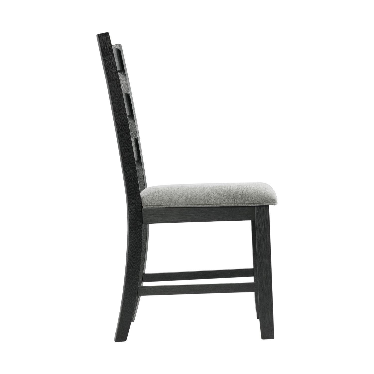 Picket House Furnishings Tuttle 3-Piece Drop Leaf Dining Table Set in Black - Perfect for Small Spaces, Breakfast Nooks & Apartment Dining Areas
