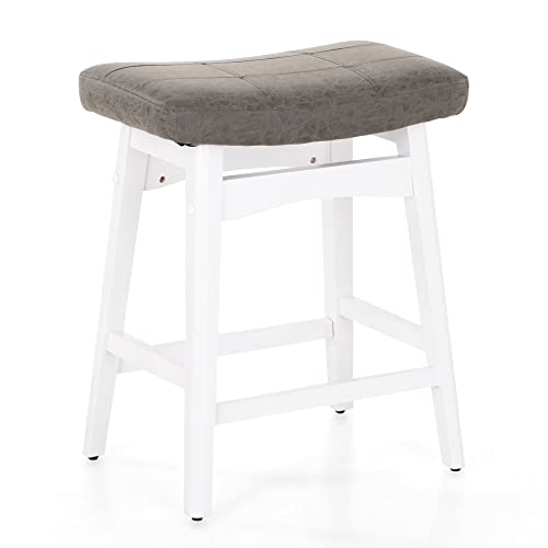 Grey Cushion + White Legs