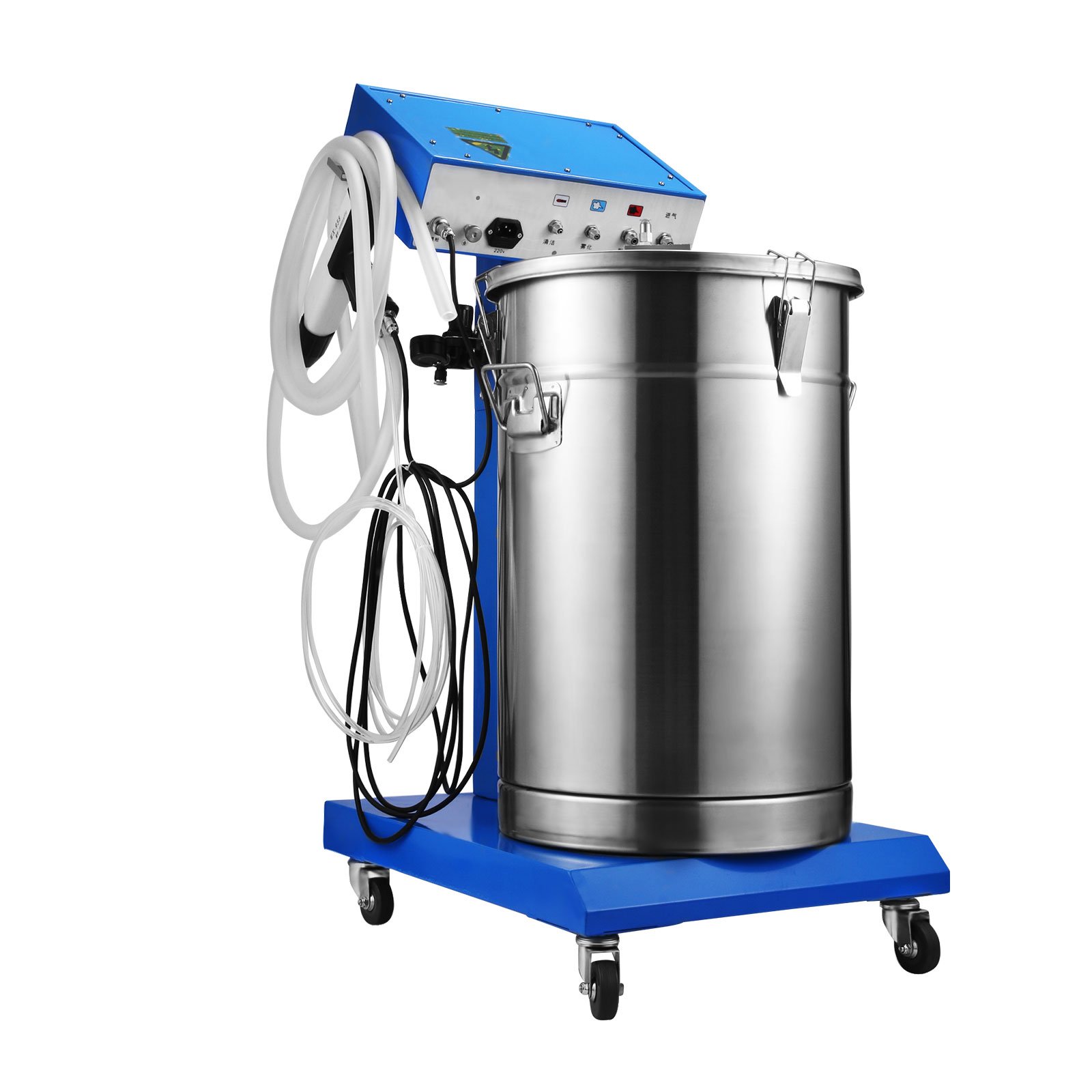 Mophorn 50W 45L Electrostatic Powder Coating Machine with Spray Gun - 450g/min Capacity (WX-958) | Perfect for Metal Furniture, Automotive Parts & DIY Powder Coating Projects