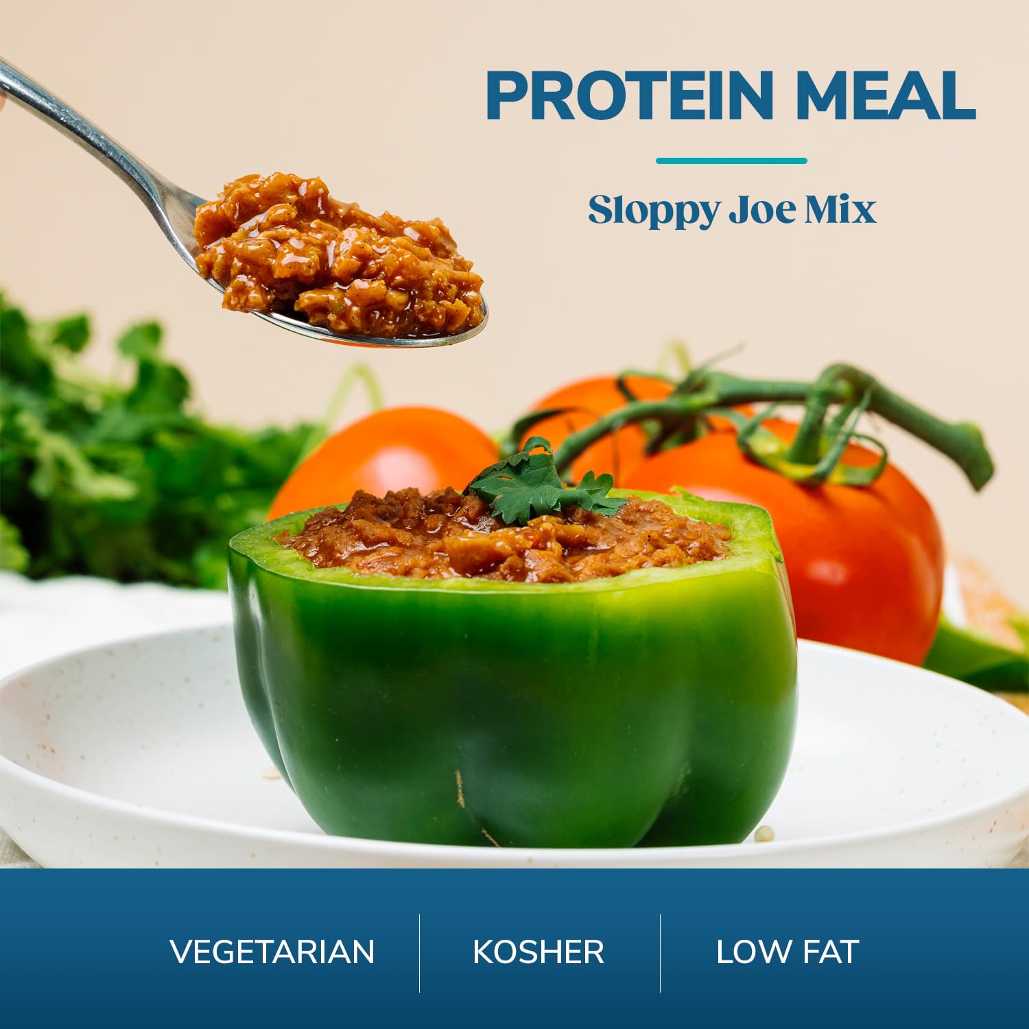 WonderSlim High Protein Sloppy Joe Mix - 12g Protein per Serving, Gluten Free, Low Carb (7 Packets) | Quick & Easy Meal Prep for Weight Loss & Healthy Lifestyle